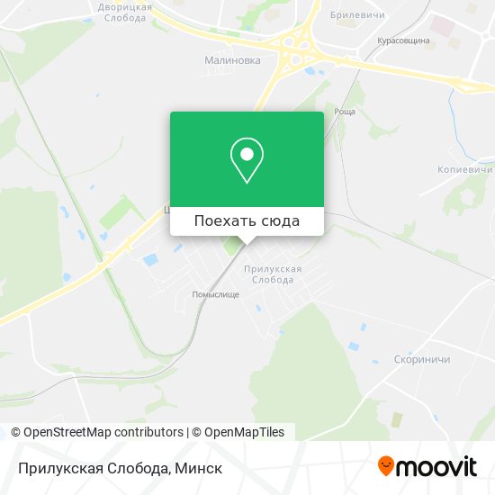 Карта Прилукская Слобода
