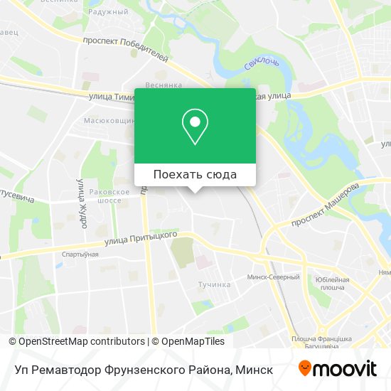 Карта Уп Ремавтодор Фрунзенского Района