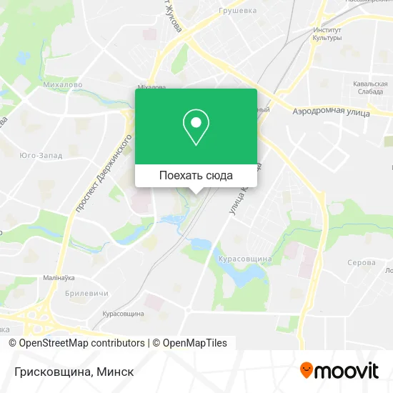 Карта Грисковщина