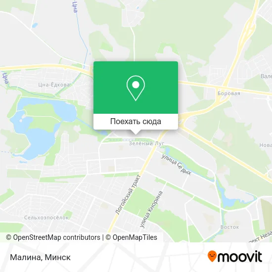 Карта Малина