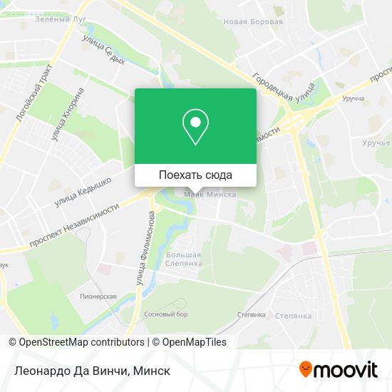 Карта Леонардо Да Винчи