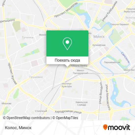 Карта Колос