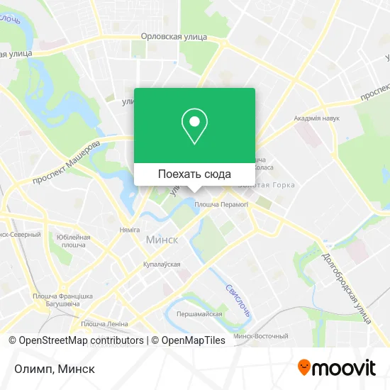 Карта Олимп