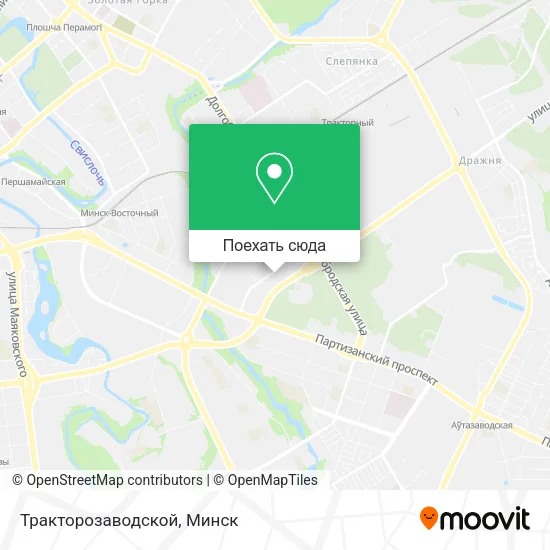 Карта Тракторозаводской