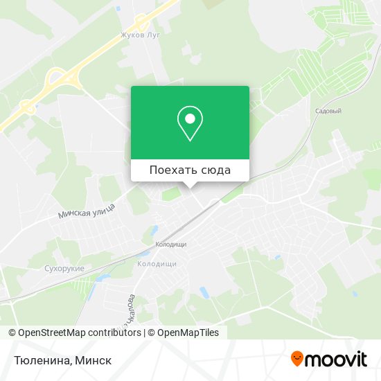 Карта Тюленина
