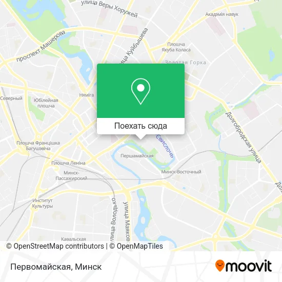 Карта Первомайская