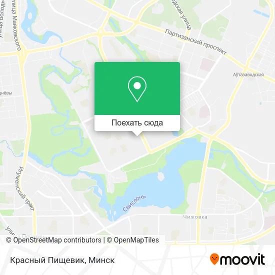 Карта Красный Пищевик