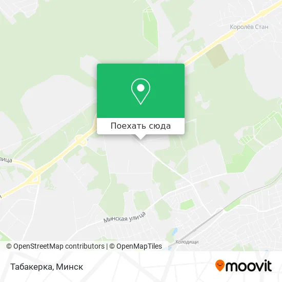 Карта Табакерка