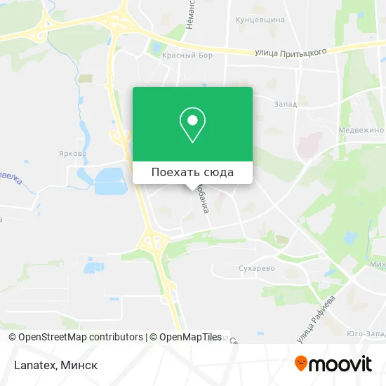Карта Lanatex