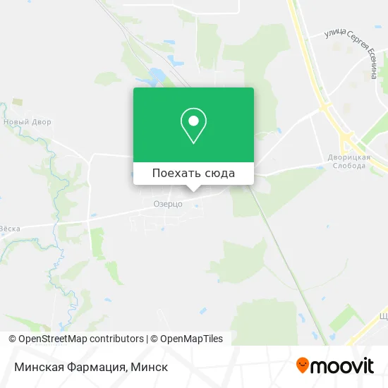 Карта Минская Фармация