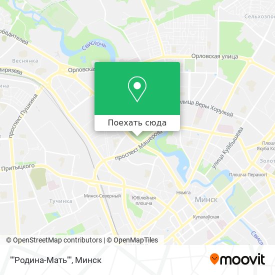 Карта ""Родина-Мать""