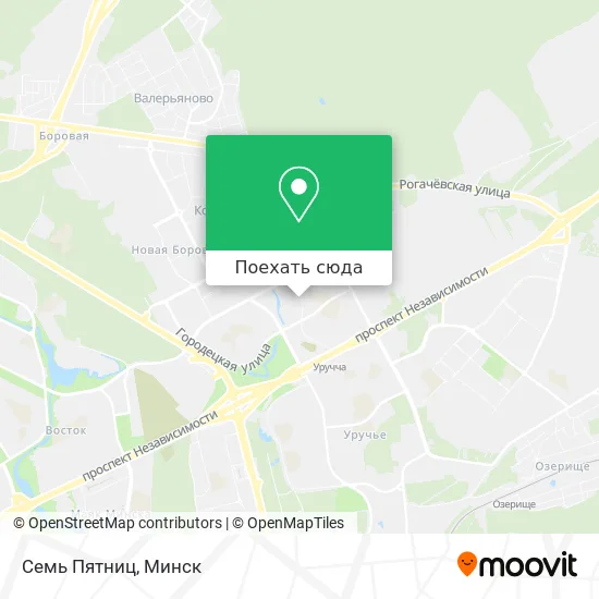 Карта Семь Пятниц