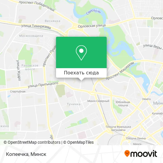 Карта Копеечка