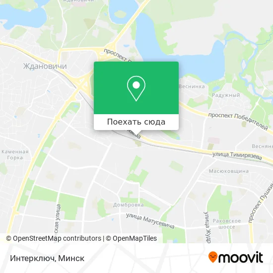 Карта Интерключ