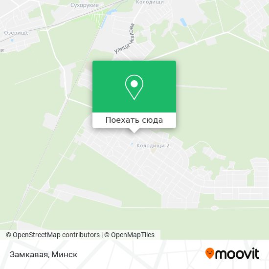 Карта Замкавая