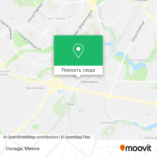 Карта Соседи