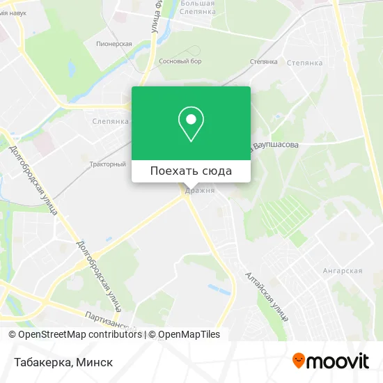 Карта Табакерка