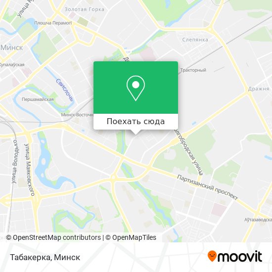 Табакерка минск карта