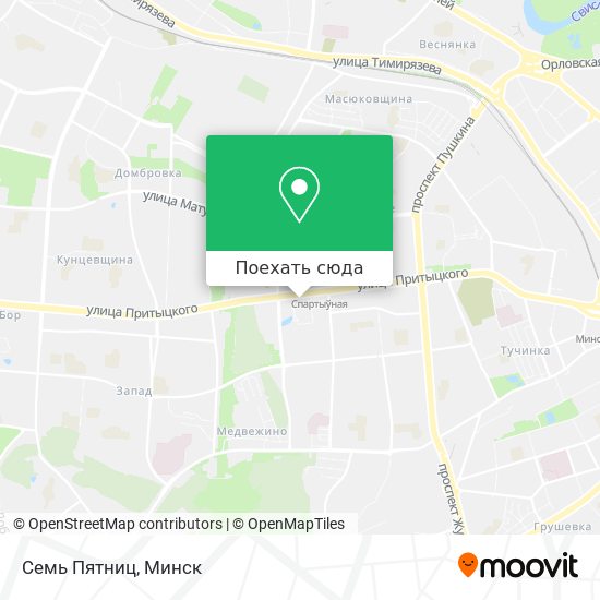 Карта Семь Пятниц