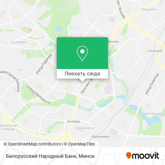 Карта Белорусский Народный Банк