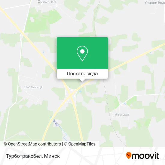 Карта Турботраксбел