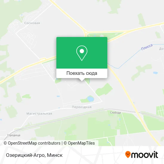 Карта Озерицкий-Агро