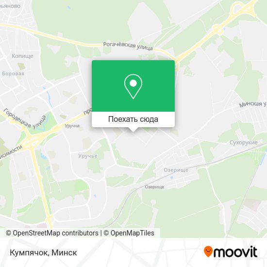 Карта Кумпячок