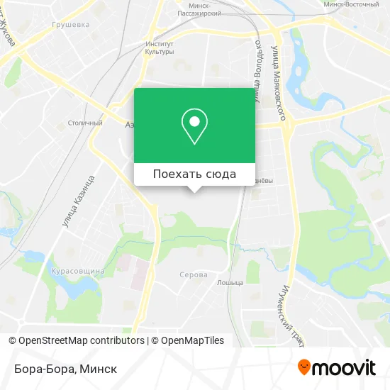 Карта Бора-Бора