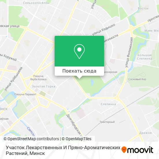 Карта Участок Лекарственных И Пряно-Ароматических Растений