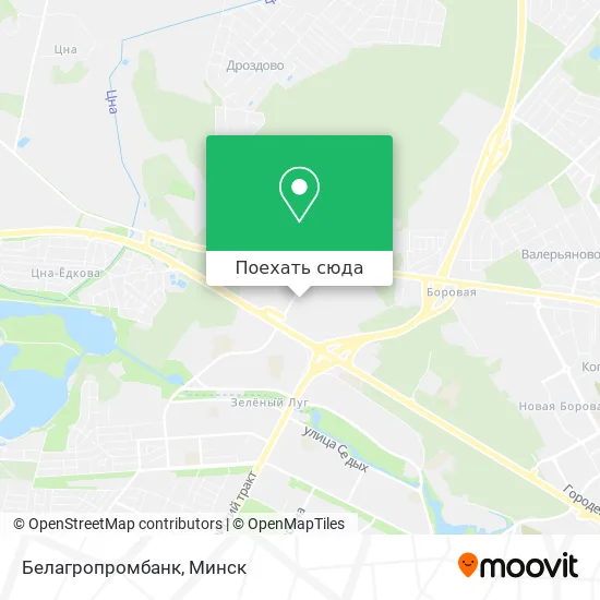 Карта Белагропромбанк