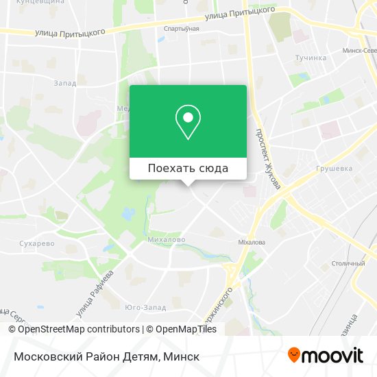 Карта Московский Район Детям