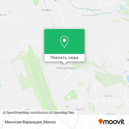 Карта Минская Фармация