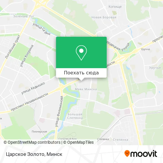 Карта Царское Золото