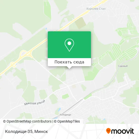 Карта Колодищи-35