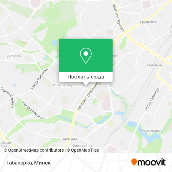 Карта Табакерка