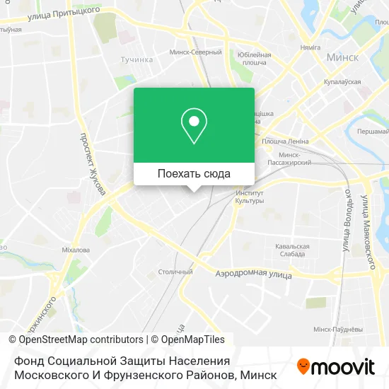 Карта Фонд Социальной Защиты Населения Московского И Фрунзенского Районов