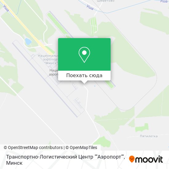 Карта Транспортно-Логистический Центр ""Аэропорт""