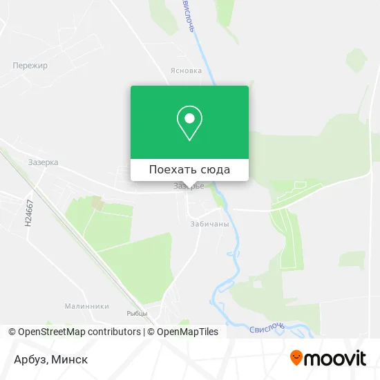 Карта Арбуз