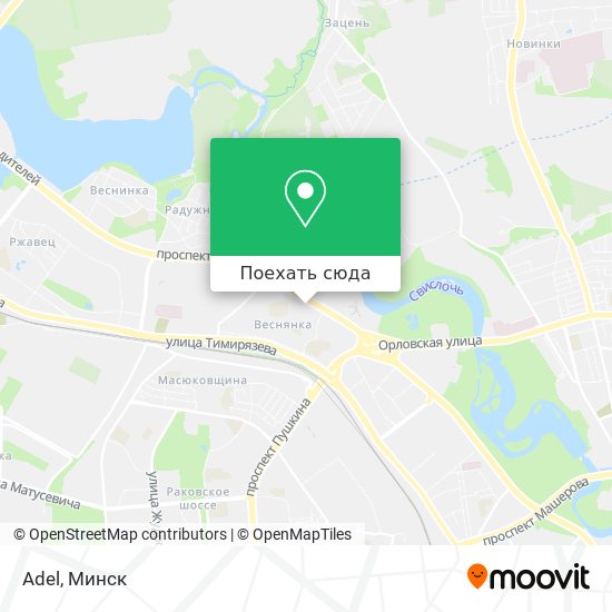 Карта Adel