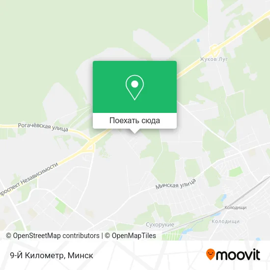 Карта 9-Й Километр