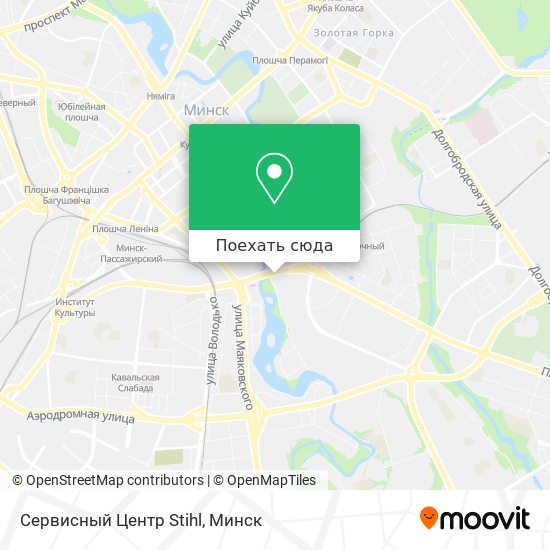 Карта Сервисный Центр Stihl