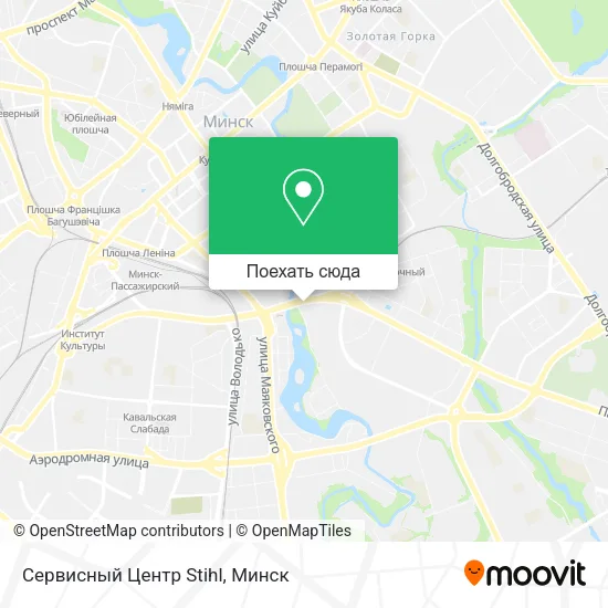 Карта Сервисный Центр Stihl