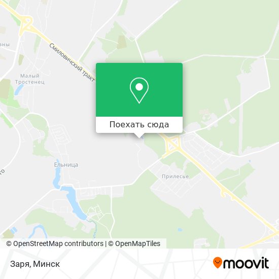Карта Заря