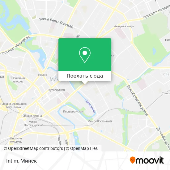 Карта Intim