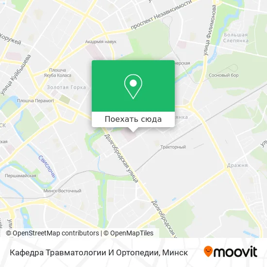 Карта Кафедра Травматологии И Ортопедии