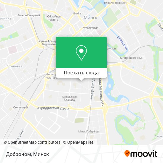 Карта Доброном