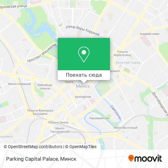 Карта Parking Capital Palace