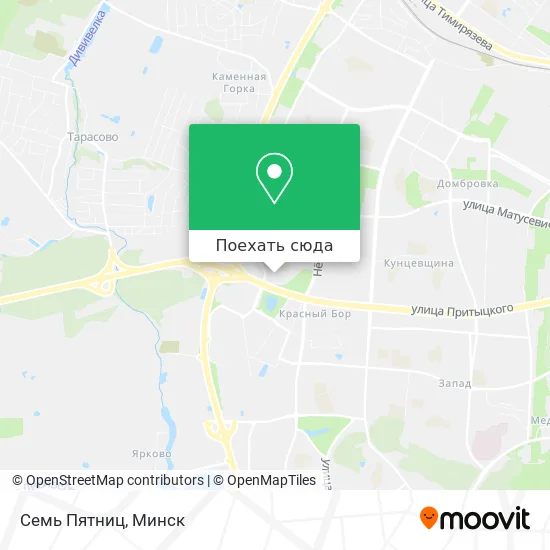 Карта Семь Пятниц