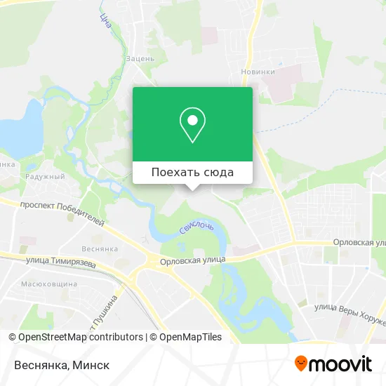 Карта Веснянка