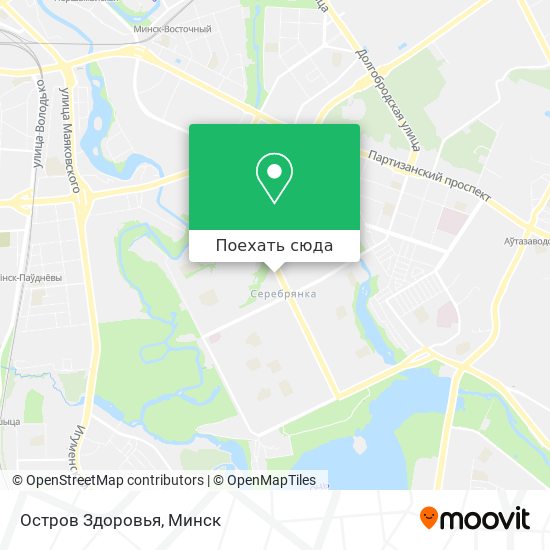 Карта Остров Здоровья